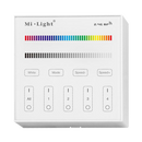 MiBoxer RGB/RGBW Wall Mounted Smart Panel Wireless Remote 4 Zones 2.4G RF Compatible with Miboxer WL5, FUT039, FUT045, FUT039W, FUT039S, LS2 Controllers