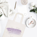 Miami Cityscape Cotton Canvas Tote Bag