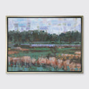 Mid Day Marsh - Open Edition Canvas Print