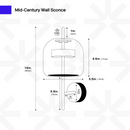 Mid-Century Wall Sconce