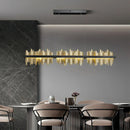 Midnight Shadow Linear Chandelier