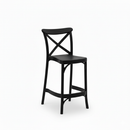 Outdoor Counter Stool Crossback 26" - Set of 4 - Milan
