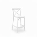Outdoor Counter Stool Crossback 26" - Set of 4 - Milan