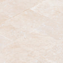Miletos ivory travertine 12x24 honed filled multiple angle closeup view