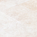 Miletos ivory travertine 24x24 honed filled multiple angle closeup view