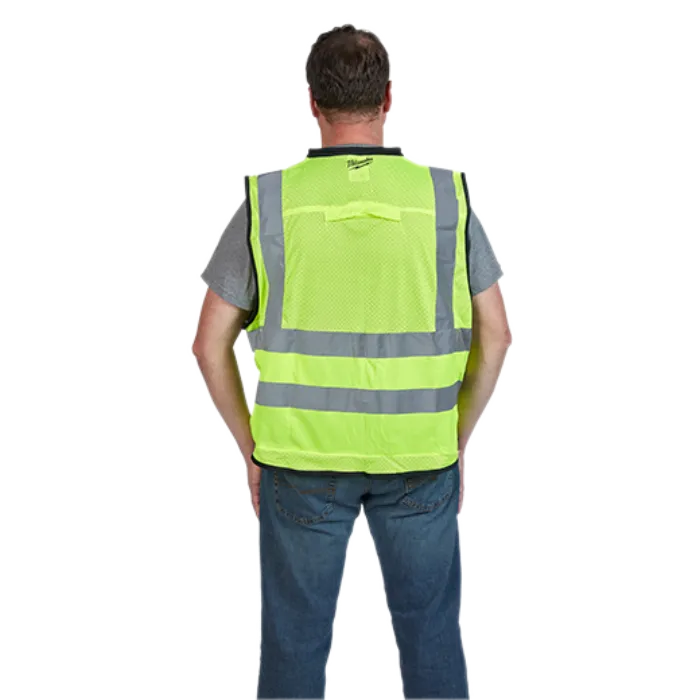 Milwaukee Class 2 High Visibility Yellow Performance Safety Vest