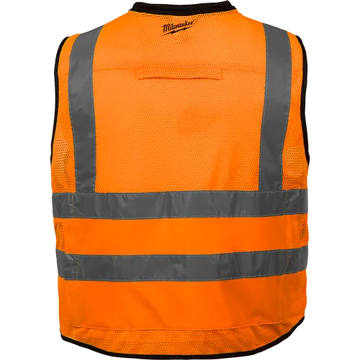 Milwaukee Class 2 High Visibility Orange Performance Safety Vest