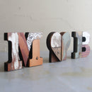 Reclaimed Wooden Heart Emojis