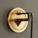 Minimalist Spherical Alabaster Wall Lamp
