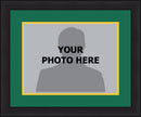 NHL Hockey Photo Picture Frame Kit - Minnesota Wild (Green Matting, Yellow Trim)