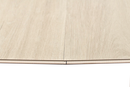 SPC Vinyl Rigid Core 7" Width 60" RL, 6mm Thick, 1.5mm IXPE Mirage Ivory Peninsula Floors - Mazzia Collection Product shoot tile edge view