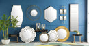 Picher Brass Geometric Gold Decorative Accent - Clearance
