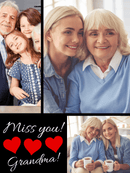 Love Personalized Photo Collage Blanket | Custom Blanket With Pictures