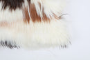 Mixed Natural Goatskin Pillow