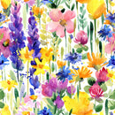 Stylish Wildflowers Wallpaper Chic