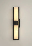 Modern Alabaster Cuboid Copper Wall Lamp