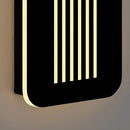 Modern Black Outdoor Waterproof LED Wall Lamp for Porch