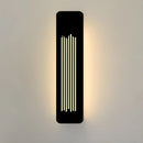 Modern Black Outdoor Waterproof LED Wall Lamp for Porch