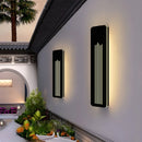 Modern Black Outdoor Waterproof LED Wall Lamp for Porch
