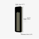 Modern Black Outdoor Waterproof LED Wall Lamp for Porch