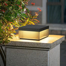 Modern Black Square Box Outdoor Light