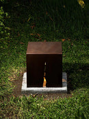Cube Crack Outdoor Light