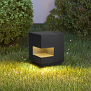 Modern Regular Cube Post Outdoor Light