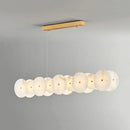 Alabaster Multiple Round Chandelier