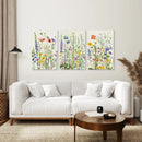 Wildflower Floral Wall Art Watercolor Prints
