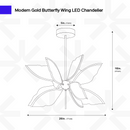 Modern Butterfly Chandelier