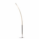 Modern Arc LED Chrome 65" Floor Lamp // On & Off Foot Switch