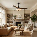 Modern Elira Flower Ceiling Fan Light