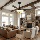 Modern Elira Flower Ceiling Fan Light