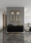 Moroccan Full Length Mirror - Silver Floor Mirror