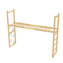 Monkey Bar Attachment – For 94.5 Inch MODULAR Walnut Swedish Ladder