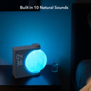 Moon Desktop Clock Night Light