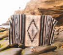Brown Wool Mexican Blanket - PRE ORDER 6/28