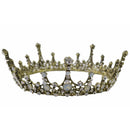 Moonlight Ice Queen Royalty Crown Tiara in Opal and Champagne Gold or Silver (2 Options)