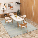 Premium Hand-Tufted Rug Made of 100% Wool  - Morning Mist - 8x10 Feet