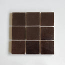 Chocolate Zellige 4"x4" by Tilesofezra