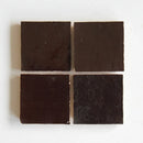 Chocolate Zellige 4"x4" by Tilesofezra