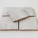 Snow Zellige 4"x4" by Tilesofezra