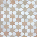 Snow & Clay - Moroccan Zellige Star Mosaic by Tilesofezra