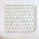 Snow & Dust - Tulum Triangle Moroccan Zellige Mosaic by Tilesofezra