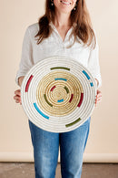 Mosaic Morse Wall Basket
