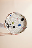 Mosaic Woven Nesting Tray