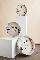 Mosaic Woven Nesting Tray
