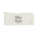Mother of the Bride Cotton Canvas Pencil Case and Travel Pouch
