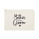 Mother of the Groom Cotton Canvas Cosmetic Bag