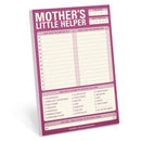 Mother’s Little Helper Notepad Stationery in Purple